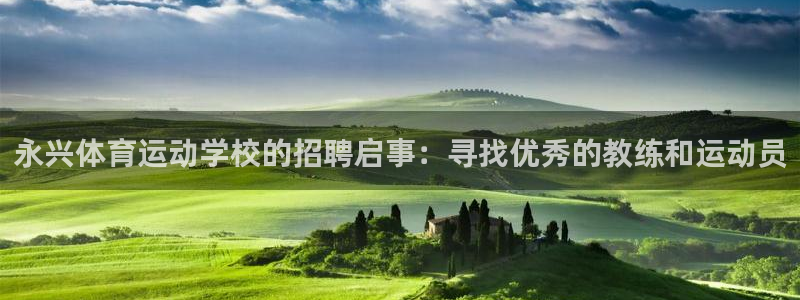 熊猫体育网站：永兴体育运动学校的招聘启事：寻找优秀的教练和运动员
